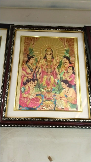 Sharu Space Premium Satyanarayana Swamy Frame