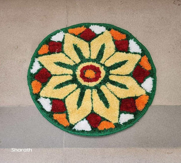 Sharu Space Rangoli Mat Design 2