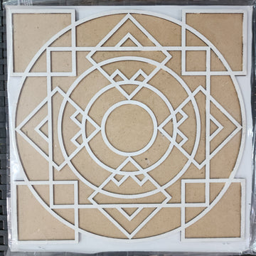 Sharu Space Mdf Rangoli Island Design 8