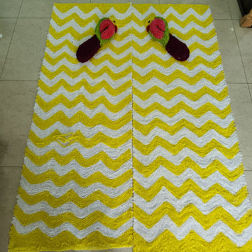 Sharu Space Zig Zag Mat with Parrots Combo