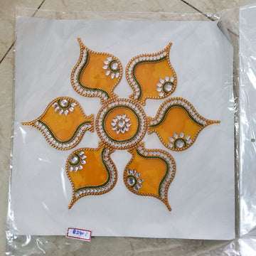 Sharu Space Acrylic Rangoli Design 20