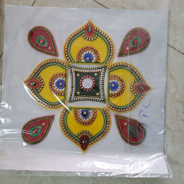 Sharu Space Acrylic Rangoli Design 16