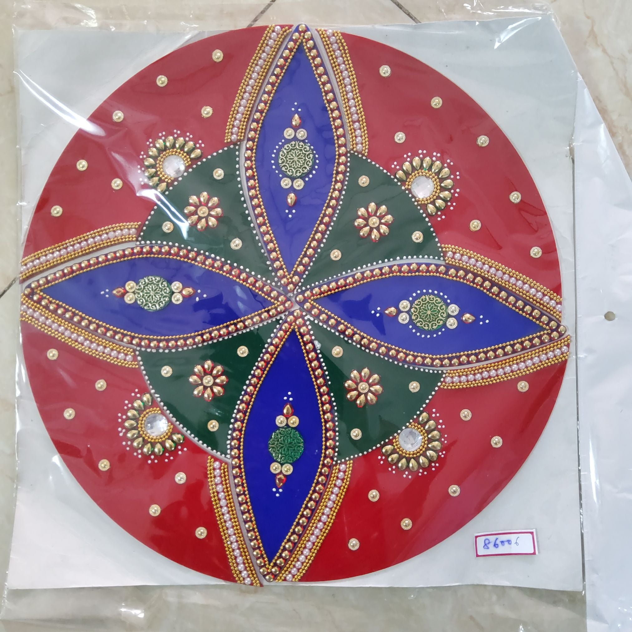 Sharu Space Acrylic Rangoli Design 10