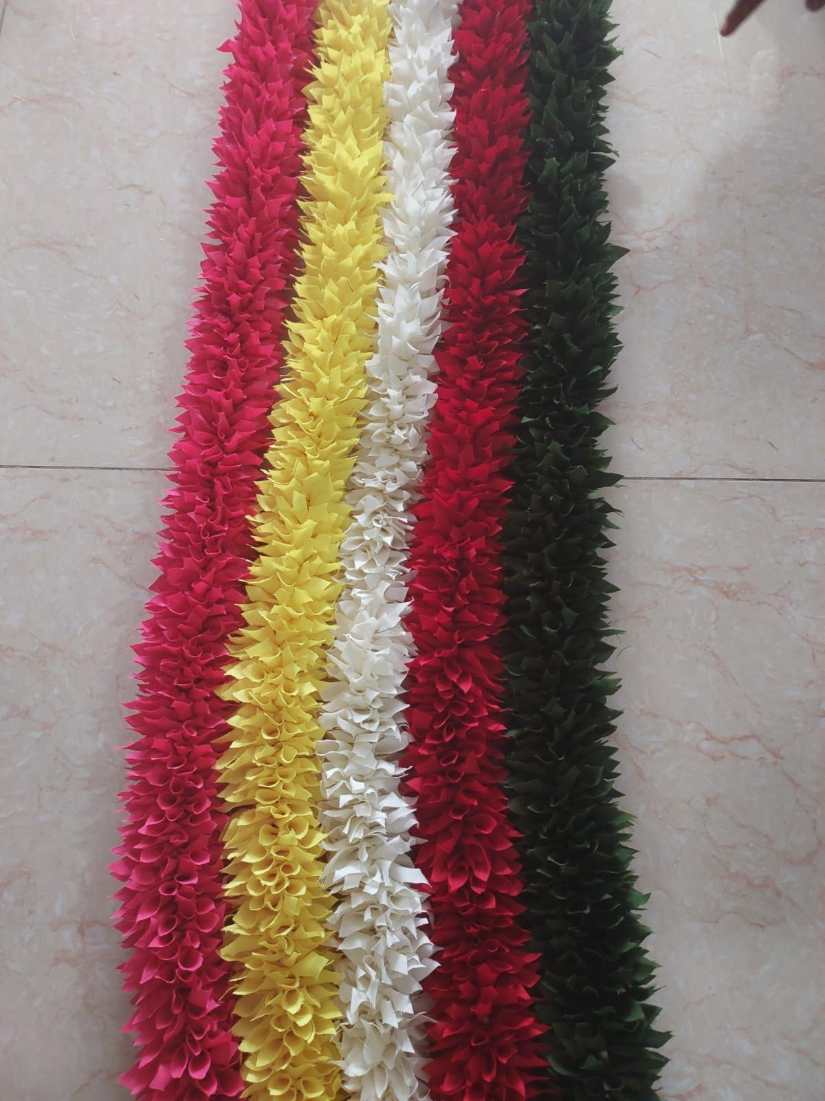 Sharu Space Cloth Garlands pair (6 ft.)