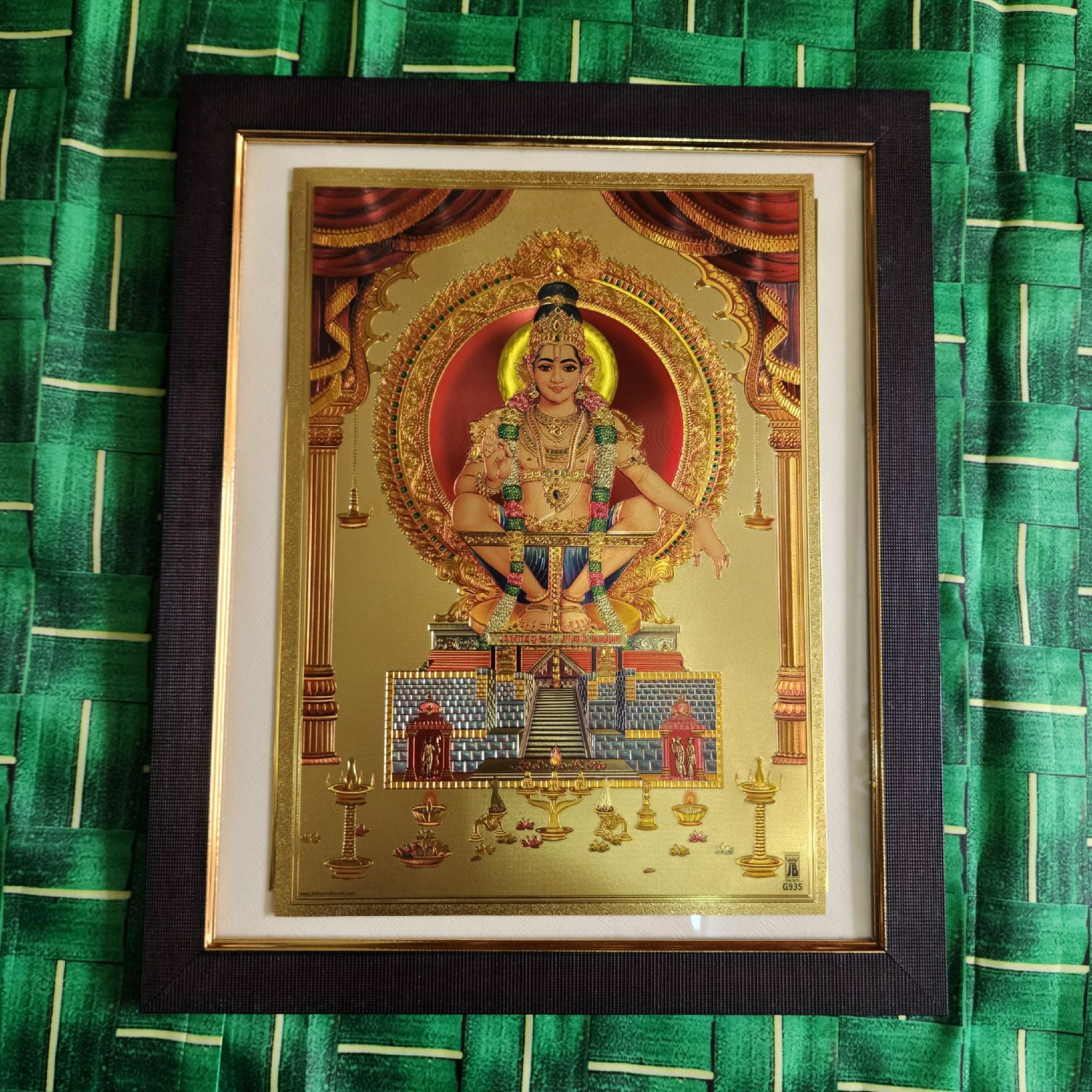 Sharu Space Premium Ayyappa Swamy Frame