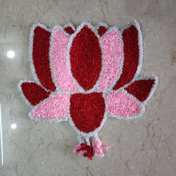 Sharu Space Lotus Rangoli Design - 1